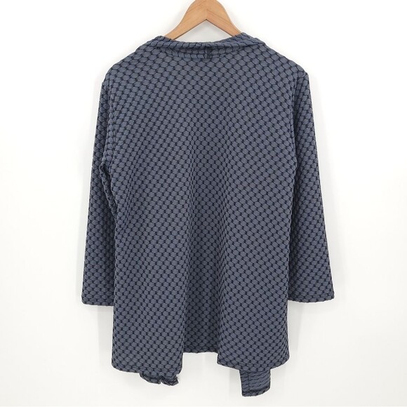 Sole Dione Studio Cardigan Open Front Waterfall Slinky Knit Lagenlook NWT - Picture 2 of 10